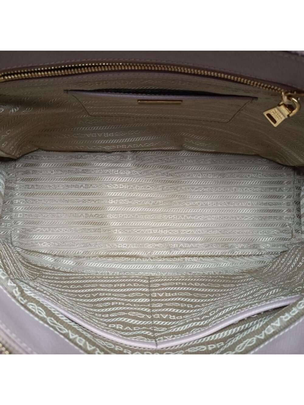 Prada Galleria Pink Saffiano Leather 31 Shoulder - Picture 9 of 15